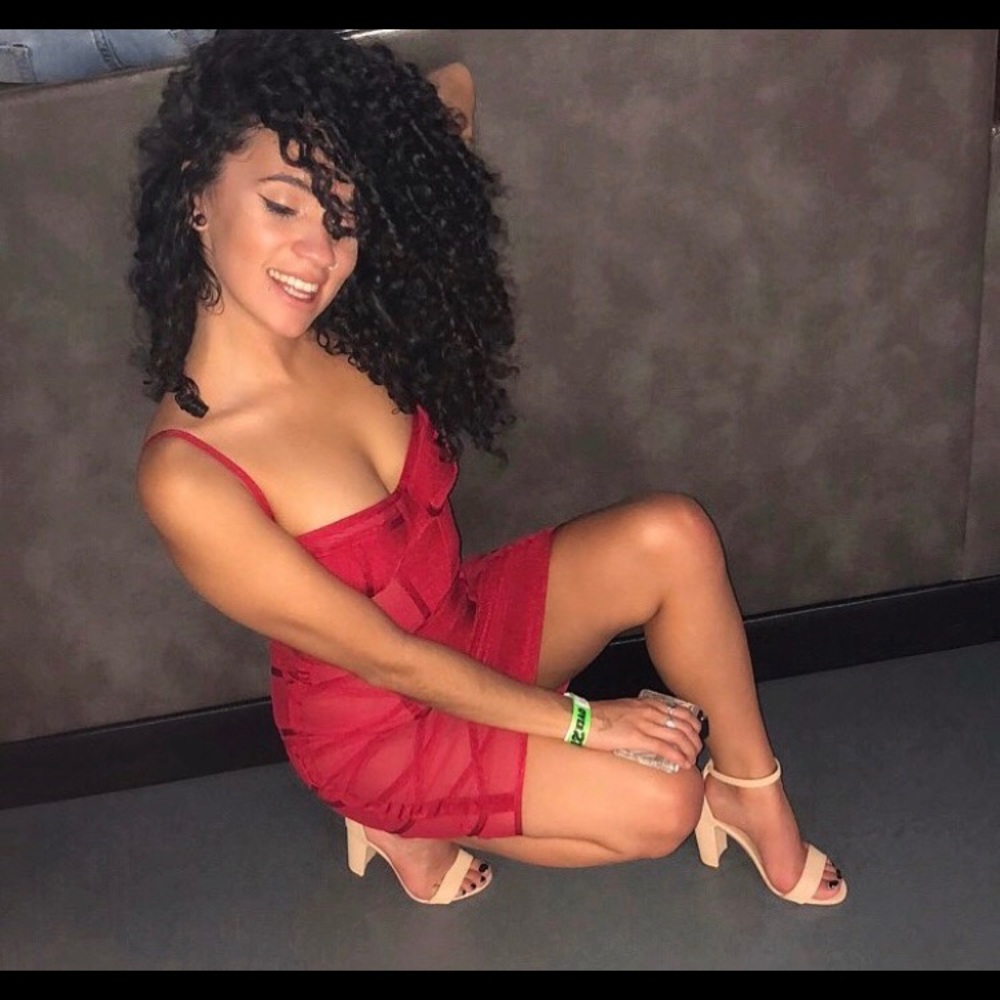 Red Party Dress by Fashion Nova
